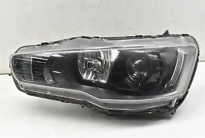 2008-2015 Mitsubishi Lancer Evolution Left HID Headlight DAMAGE MR Evo 08-15  • $185.07