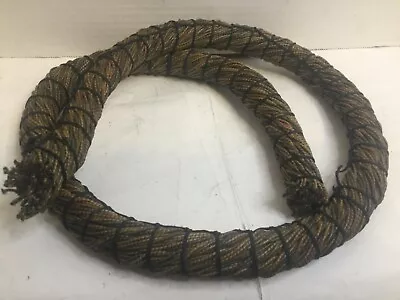 3 Feet 7 Inches Of Thick Vintage Cloth Covered Wire.     Western Electric? • $69.95