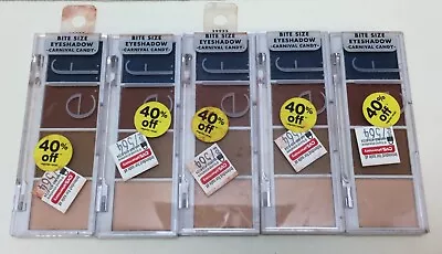 Elf Bite Size Eyeshadow 29925- Carnival Candy Lot Of 5 Palettes Free Shipping • $11.99