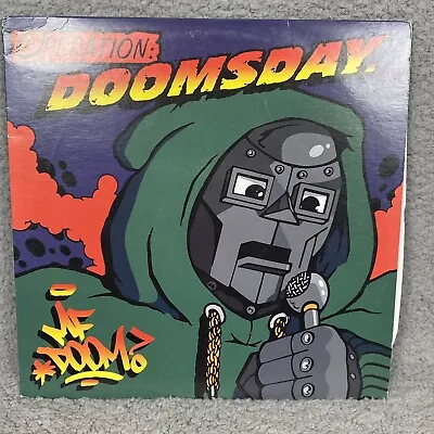 MF DOOM Operation: Doomsday Vinyl Double LP VG+ 2008 Reissue MF86 2xLP • $59.49