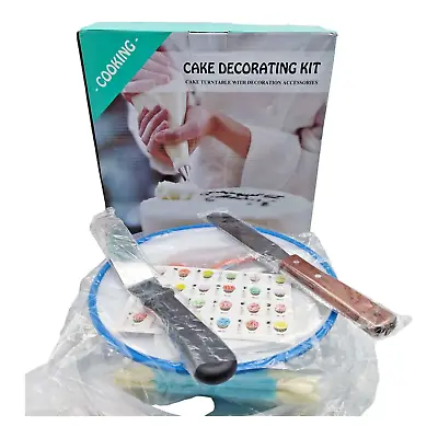 Cake Decorating Kit With Turntable And Full Accessories Brand New Free Postage • £17.99