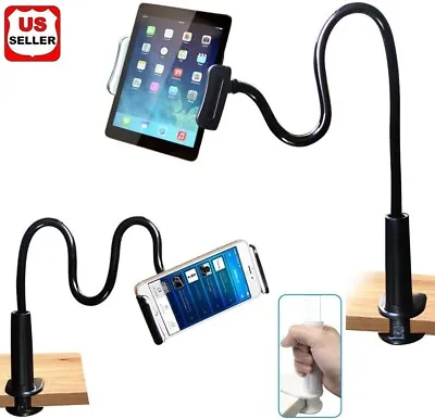 Flexible Lazy Bracket Mobile Phone Stand Holder Car Bed Desk For IPhone Samsung • $8.68