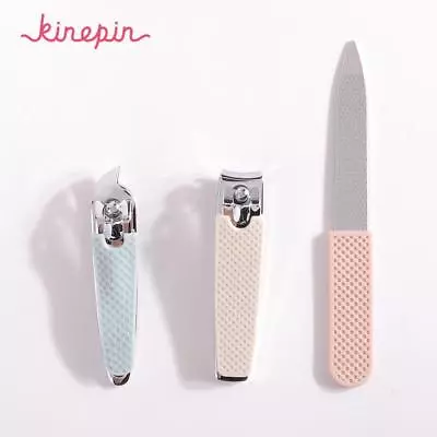Stainless Steel Nail File Clipper Trimmer Set Fingernail Cutter Clippers Tools • $12.95