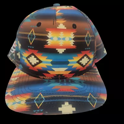 Neff X Mac Miller Aztec Native Tribal Print Snapback Hat Cap 2013 Collab Rare • $69.99