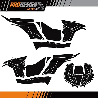 CAN AM MAVERICK XXC XC XRS DPS 1000R Gen UTV Vector Kit Template Stencil 1:1 EPS • $17.50