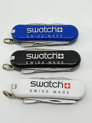 VINTAGE Swatch Promotional Multi Tool Pocket Knife - PICK COLOR • $12.99