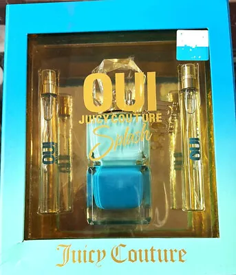 3pc Set Oui Juicy Couture Splash 3.4 Oz Edp + 2 X 10 Ml Mini Perfume For Women • $63.75