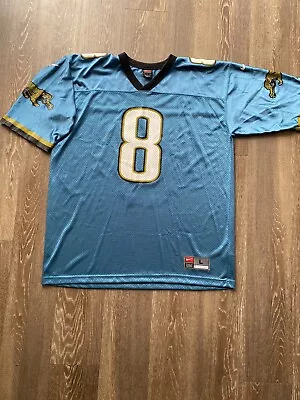 Nike Jacksonville Jaguars NFL Jersey Mark Brunell Rare Vintage VTG L Authentic • $89.99