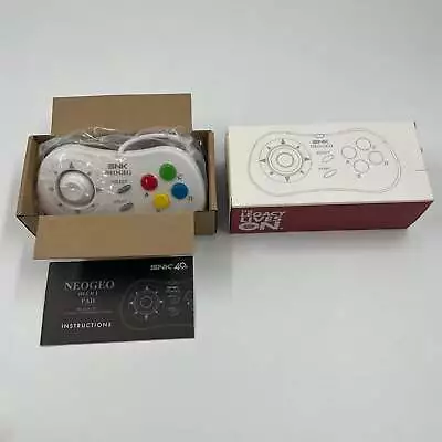 SNK Neo Geo Mini Pad Controller White 17m4 • $89.95