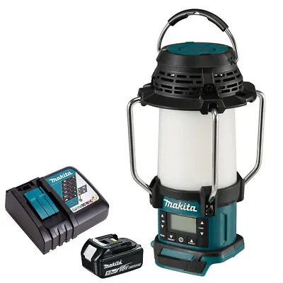 Makita DMR055 18V/14.4V Radio & Lantern With 1 X 5.0Ah Battery & Charger • £152