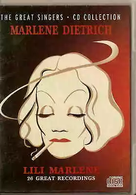 MARLEN MARLENE DIETRICH The Greatest Singers 26 Tracks CD • $19.74