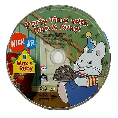 Party Time With Max And Ruby DVD - DISC ONLY • $4.99