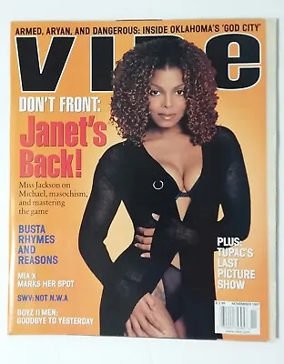 $28.99 • Buy Vibe Magazine (Nov.1997) Janet Jackson, Busta Rhymes, Mia X, Common, Tupac; XLNT