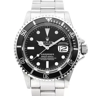 Vintage Rolex Submariner 1680/0 No. 50 Men'S Watch Automatic 40Mm Male Gentleman • $17994.20