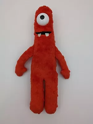Yo Gabba Gabba Muno 2012 Plush Red Monster Stuffed Animal TY Retired 10  Tall • $8.99