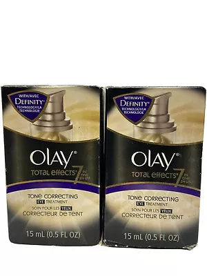 2 Olay Total Effects 7 In One Tone Correcting Eye 0.5oz Ea Scuffed Box • $34.99