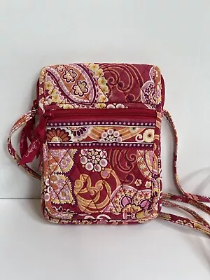 Pink Vera Bradley Hipster Cross Body Raspberry Fizz Retired 2008 • $7