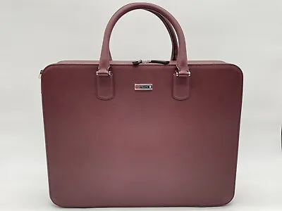 Montblanc Meisterstuck Burgundy Document Case Briefcase New 100% Authentic $2050 • $675