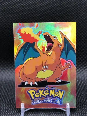 $125 • Buy Pokemon Card - Charizard #06 Rainbow Holo Foil E6 Of 12 Topps Movie Edition 1999