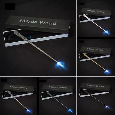 Harry Potter Light Up Witch Magic Wand Illuminating Toys Wizard Cosplay Propss • $19.99