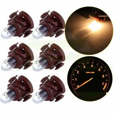 6X T4/T4.2 Neo Wedge Warm White  Heater A/C Climate Control Light Halogen Bulbs • $8.54