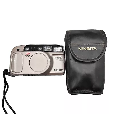 Minolta Freedom Zoom 70 35mm Point & Shoot Film Camera Working • $24.99