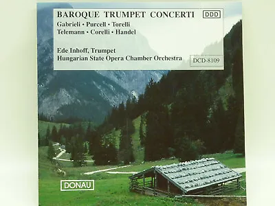 Cd Baroque Trumpet Concerti Cazzati Gabrielli Purcell Torelli Handel Vgc • £3.99