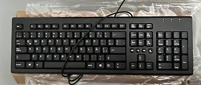 Chicony Black Wired Keyboard KU-1516 Open Box • $12