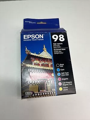 06-2024 Genuine Epson 98 Ink C13T098820 T0981-T0983-T0986 ARTISAN 700 710 725 • $59.95