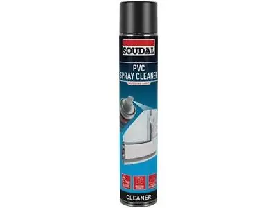 Soudal UPVC PVC PVCu AEROSOL Spray Cleaner Multi Purpose Frame Window Door 750ml • £7.65