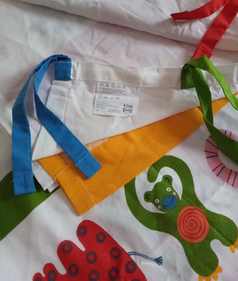 £12.99 • Buy IKEA Children’s Curtains Barnslig Tab Top Ties