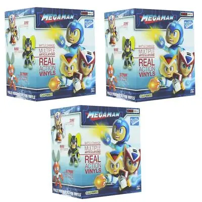 Mega Man Blind Box 3.25 Inch Metallic Action Vinyls - Lot Of 3 • $29.99