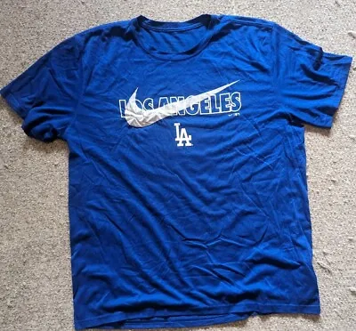 Los Angeles Dodgers Nike Shirt Mens XL LA MLB Baseball Adult California  • £5