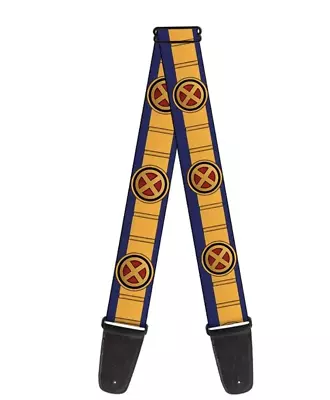 Buckle Down Marvel X Men Guitar Strap Cyclops Utility Strap WXM040 • $24.99