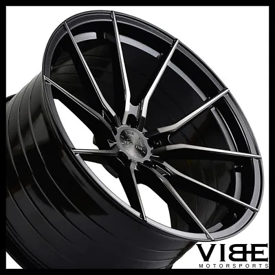 20  Vertini Rf1.2 Forged Black Concave Wheels Rims Fits Mercedes W222 S550 S63 • $1800