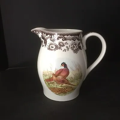 Spode Pitcher 3.5 Pint Thanksgiving Woodland Pheasant Woods New With Tags • $64.99