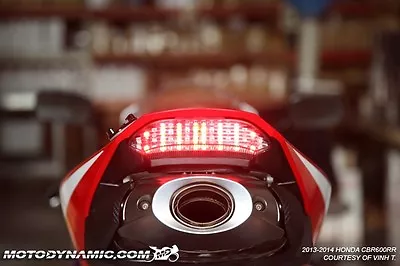 Fit SEQUENTIAL Signal LED Tail Light Clear Fits 13-23 Honda CBR600RR CBR 600RR • $96.95