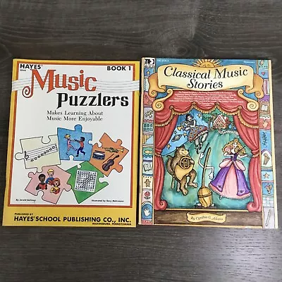 Music Teacher Activities Book Lot For Classroom Homeschool Elementary Hayes • $9.72