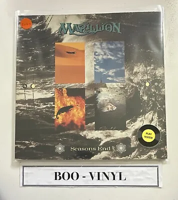 Marillion Seasons End Vinyl LP 1989 EMI EMD1011 VG+ / EX Condition • $30.01