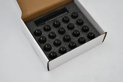 Set 20 Epoch Spline Lug Nut Kit Black 12mm X 1.5 1.4  Tall M12x1.5 • $20