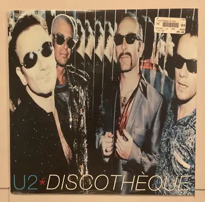 SEALED - U2 - DISCOTHEQUE - SINGLE - 1997 ORIGINAL 1ST PRESS - Bono The Edge • $34.99