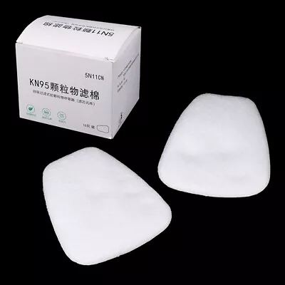 5N11 Cotton Filters Set Replaceable For 6200/7502/6800 Mask Chemical Respira-b • $7.04