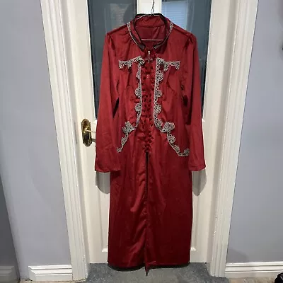 £5 • Buy Ladies NEW House Coat Dressing Burgundy/red Chest 38
