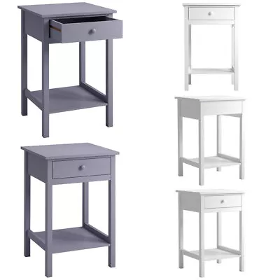 £35.95 • Buy Small End Table Living Room / Office Sofa Side Coffee /Tea Laptop Storage Tables