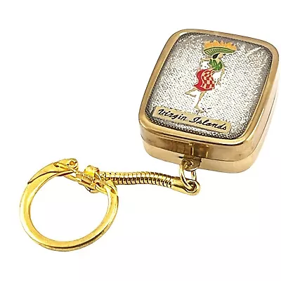 Music Box Keychain Virgin Island Vintage 1970s Works Lara's Theme • $55