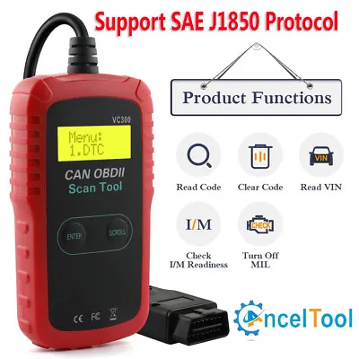 Read & Clear Engine Code Reader OBD2 Automotive Scanner Car Diagnostic Scan Tool • $14.99