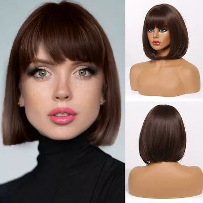 Multicolor And Multi-Style Watermelon Head Wig Women's Personalized Short Hair • $9.29