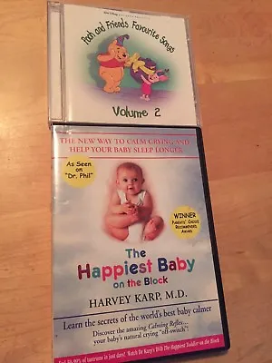 $6.99 • Buy Happiest Baby On The Block DVD Harvey Karp +BONUS CD Pooh And Friends Songs V.2 