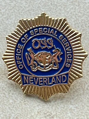 Michael Jackson Neverland Oss Office Of Special Service Security Lapel Pin • $59.99