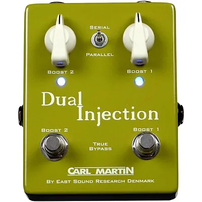 Carl Martin Dual Injection Overdrive Guitar Pedal • $139